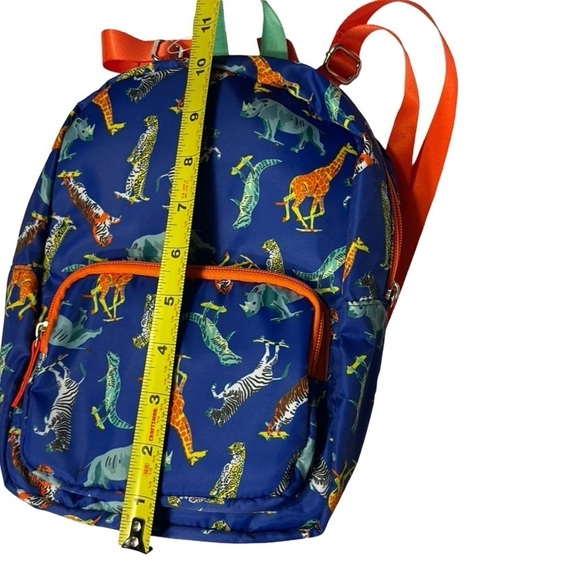 NWT Cat & Jack Kids Animal Multi Color Backpack with adjustable straps - Picture 3 of 6